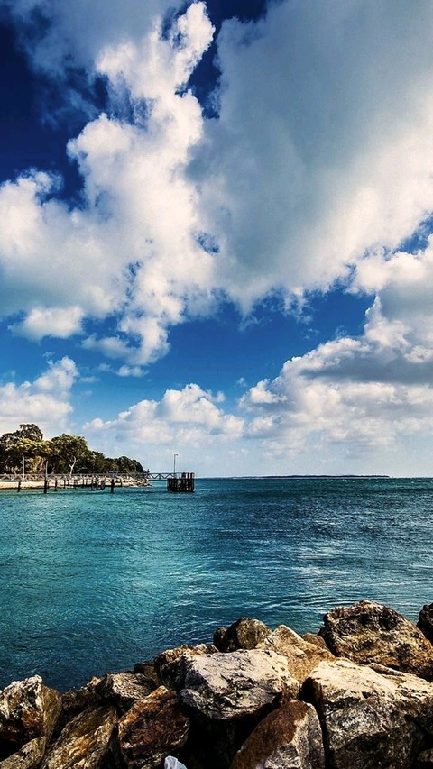 tapety sky, coast