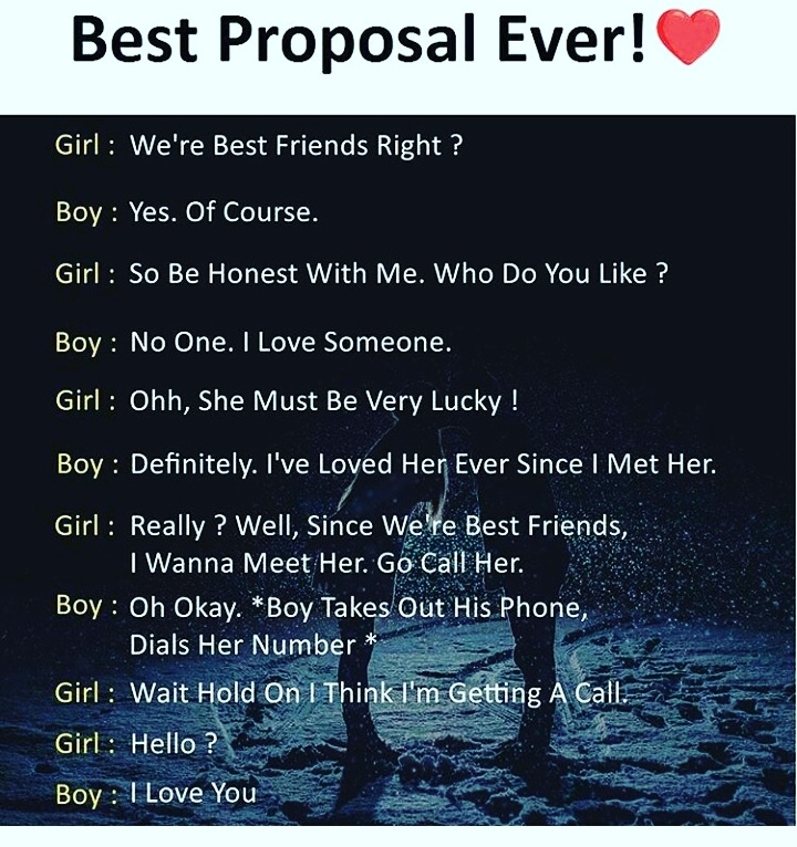 best ever proposal