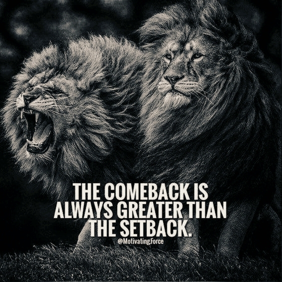 #@comeback #setback