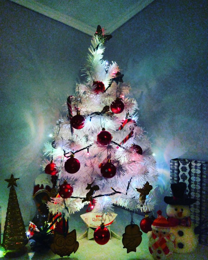 #chrisrmas #snow #winter #christmastree