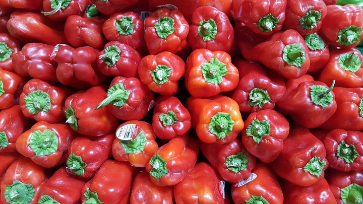 red peppers