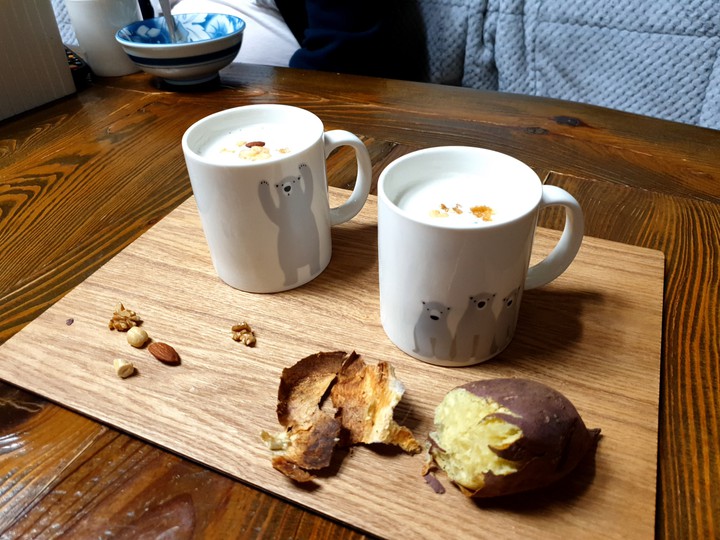 Sweet potato latte