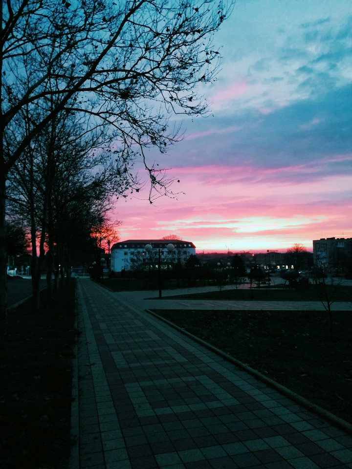 Рассвет.