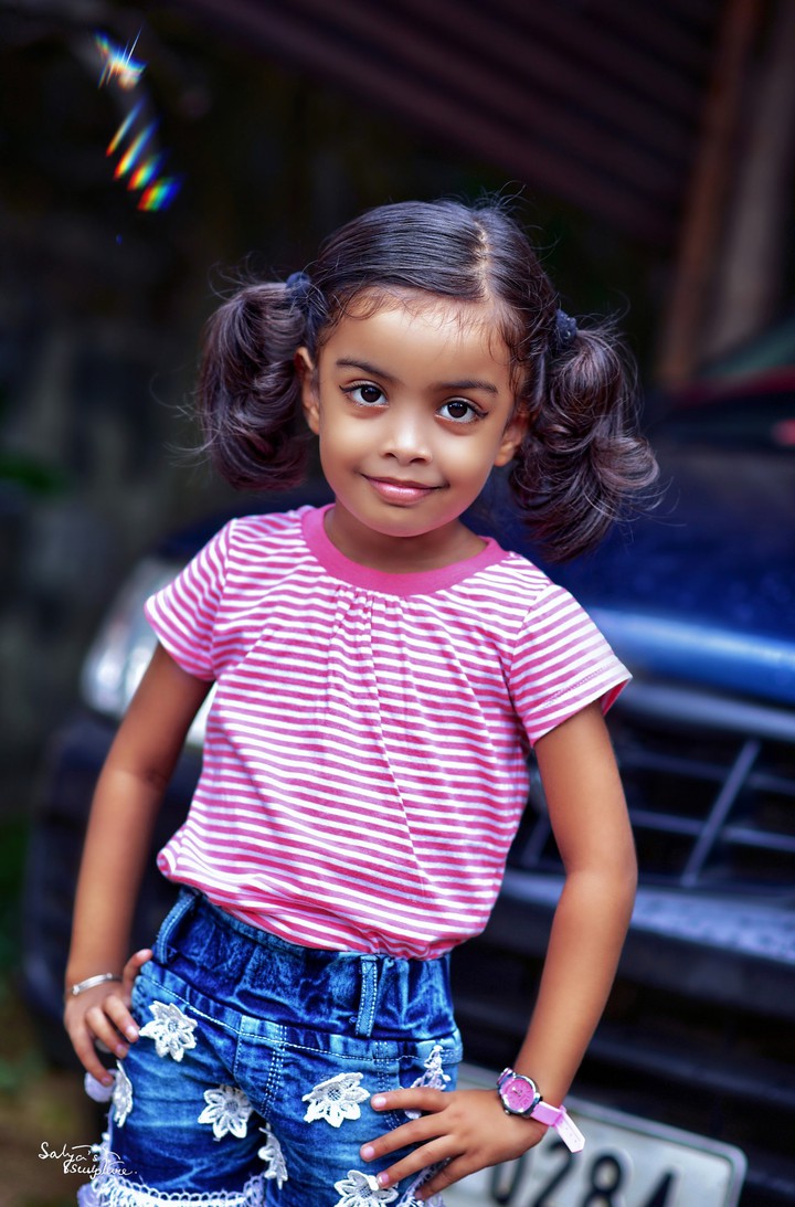 small cute girl