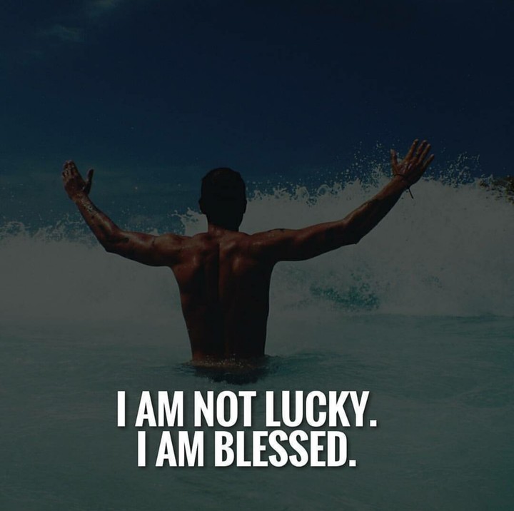 Are You Lucky or Blessed?