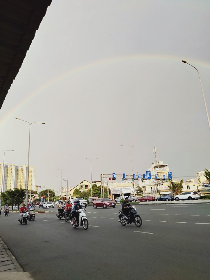 rainbow in Saigon ?