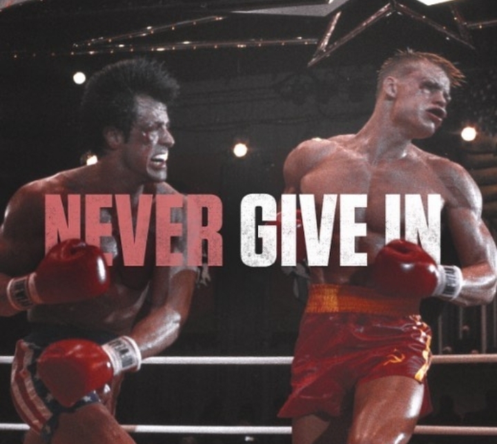 Never Give In
