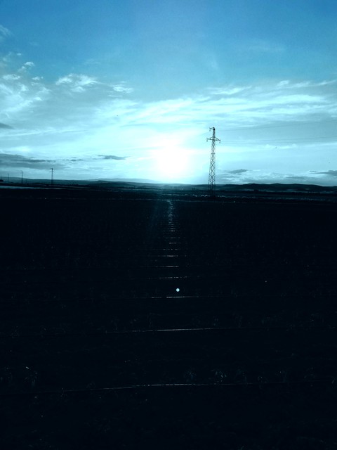 blue sky