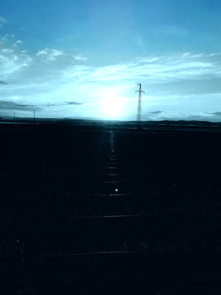 blue sky