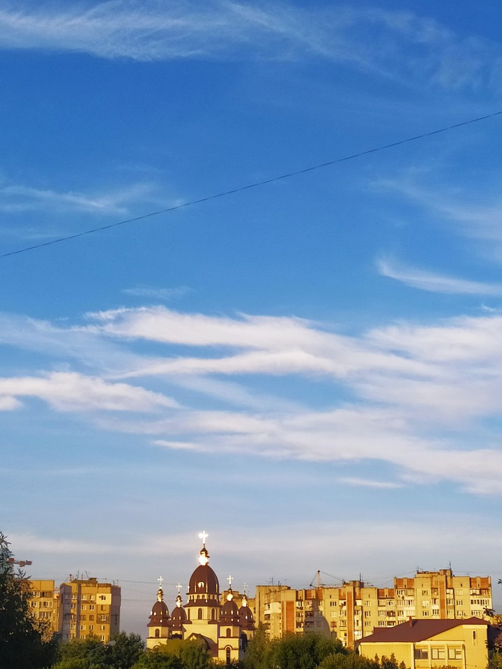 небо