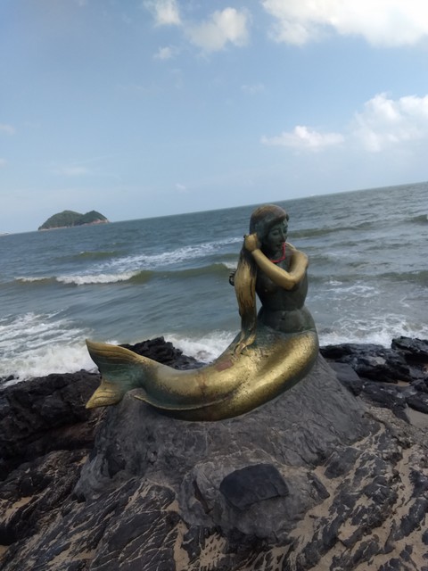 Mermaid statue