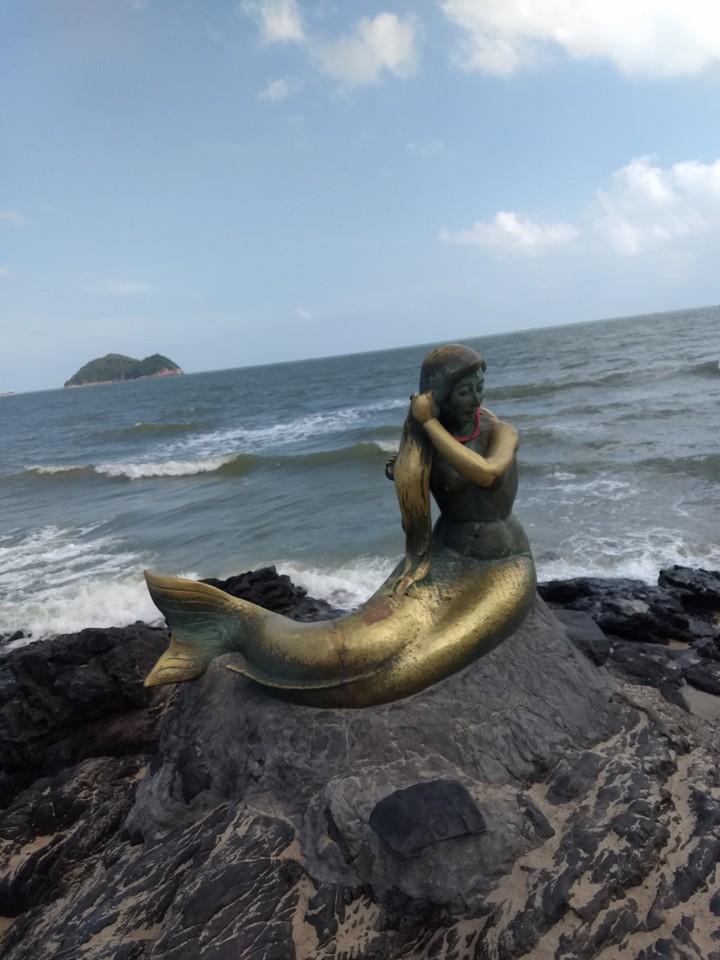 Mermaid statue
