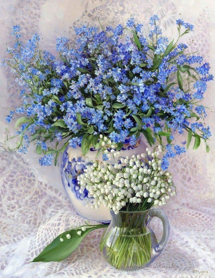 bouqet forget me not
