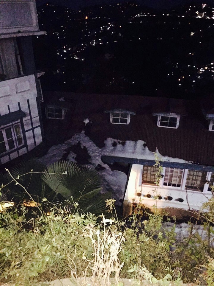 Mountain top house