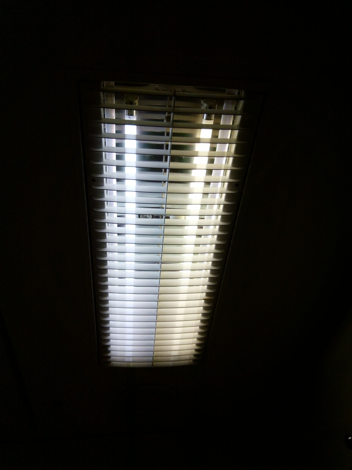 light in dark
