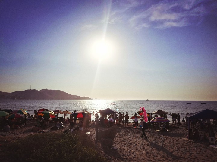 Playa Conchitas, Lima, Perú.
