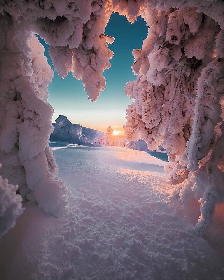 зима. Лапландия