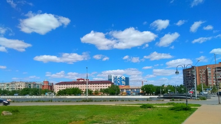 облака
