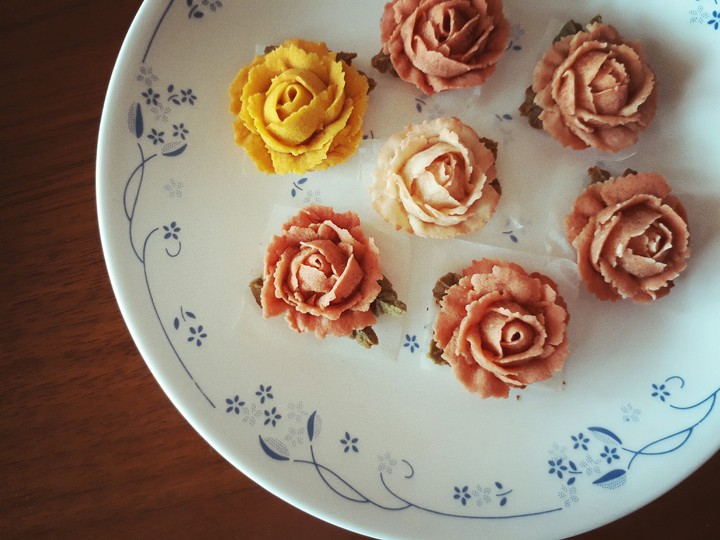 flower cookies