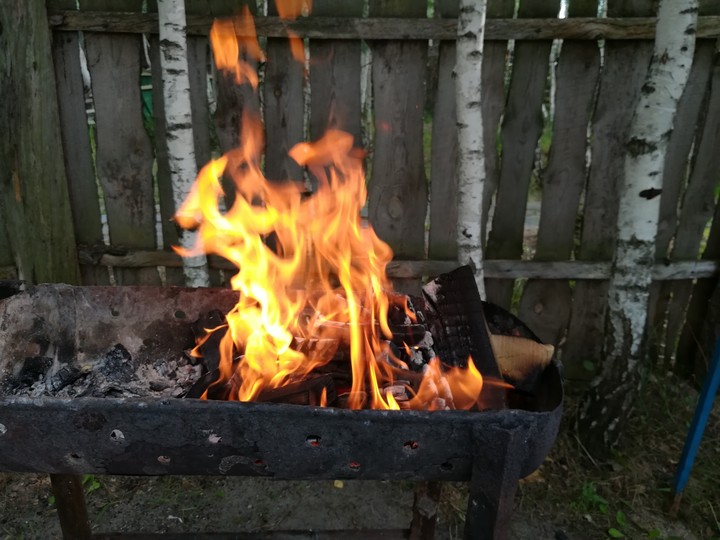 огонь