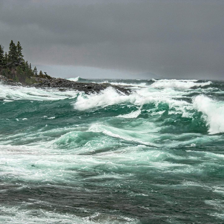 Lake Superior When She's Angry