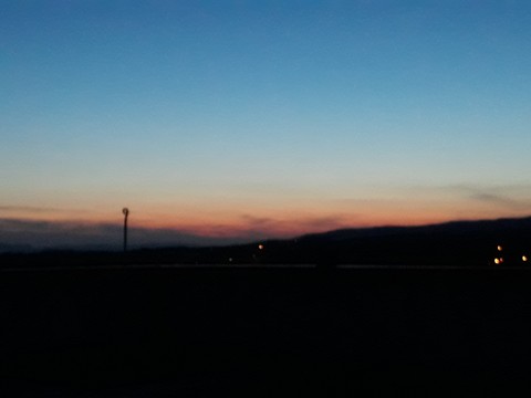 zagreb sunset