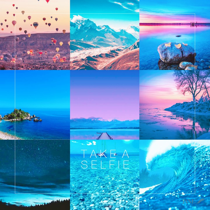 blue sky and sea