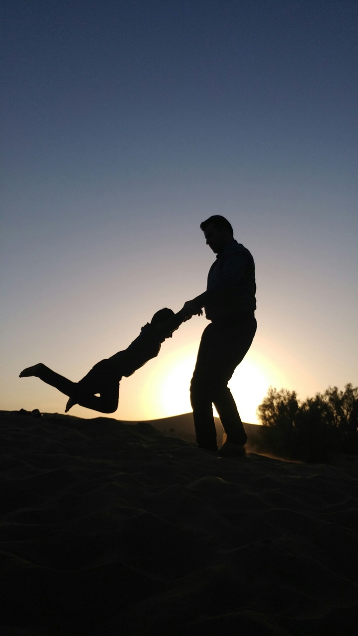father and boy