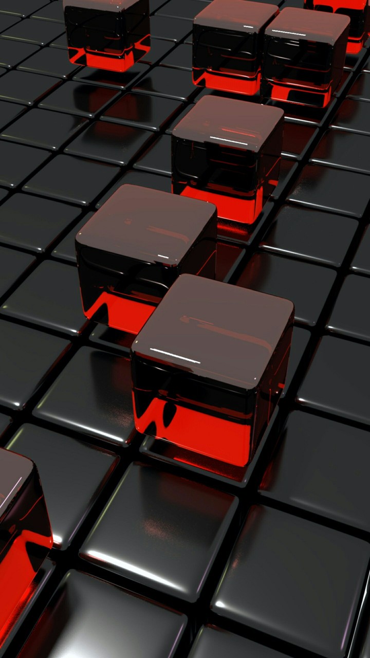 Red cube