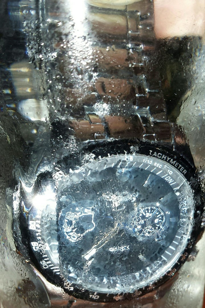 Watch inside water