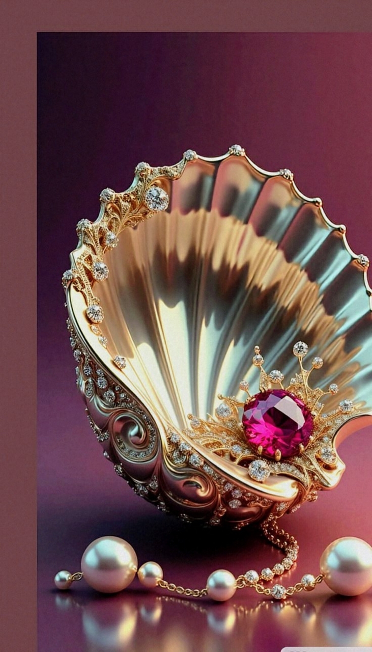 sfondi seashell, pearl