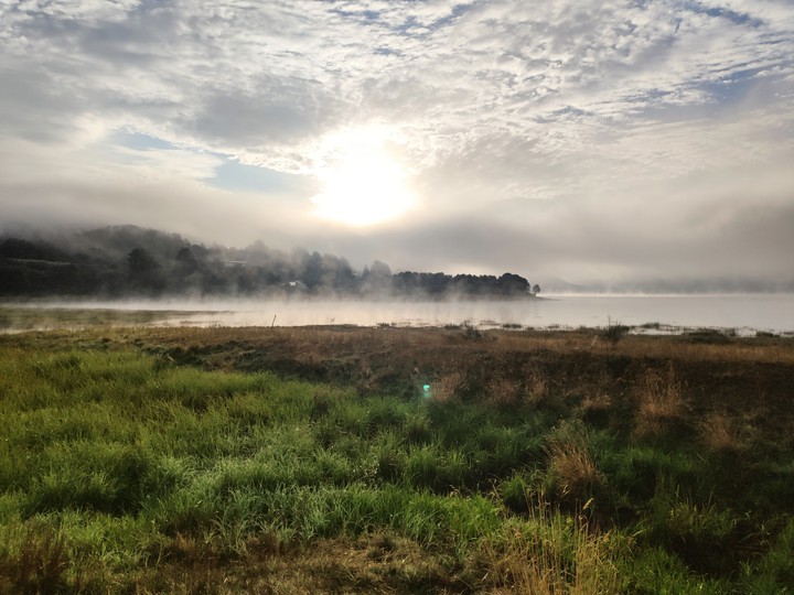 Smoke on the lake