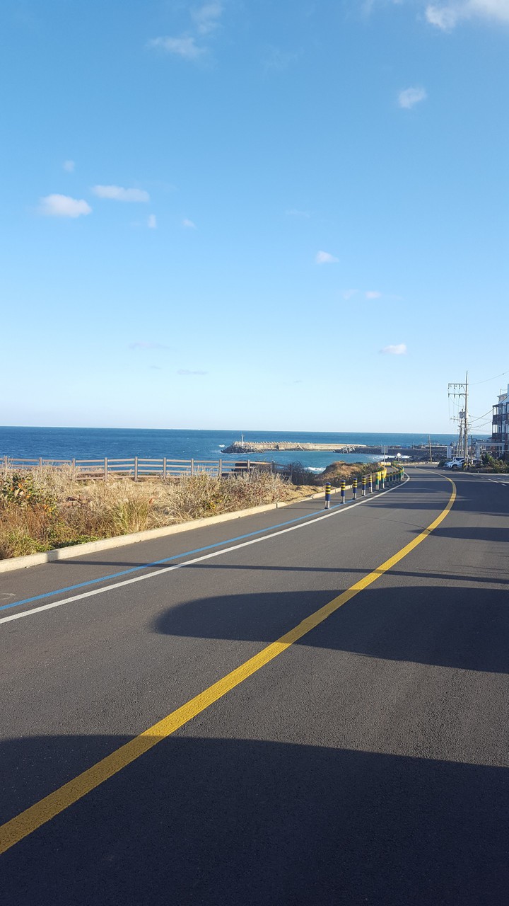 Road and sky