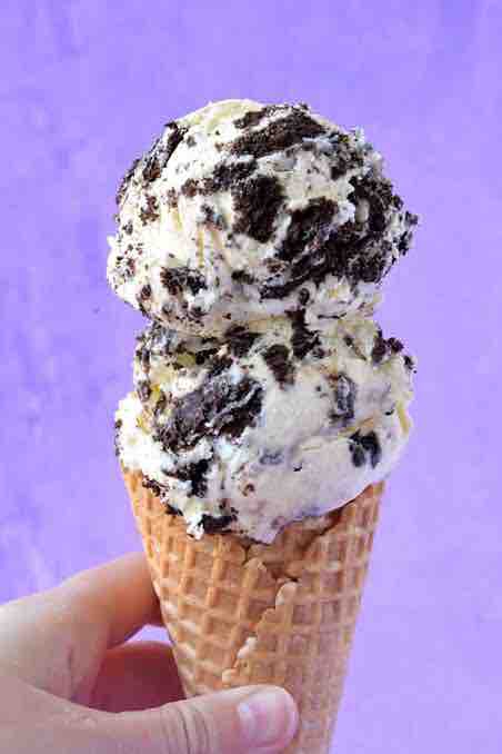 This is an Oreo ice cream.