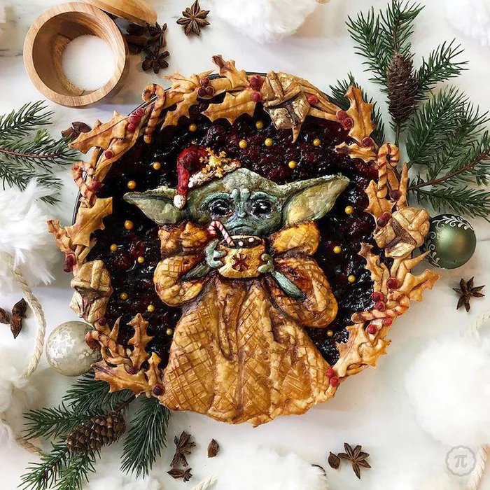 baby yoda pie