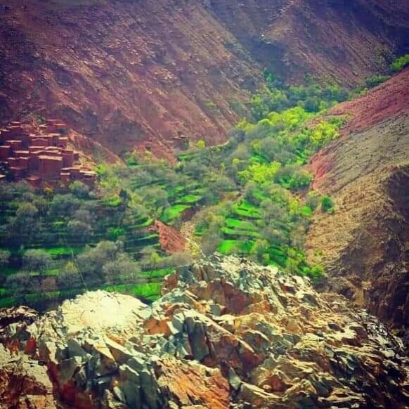 village à l'Atlas Maroc⭐⭐⭐