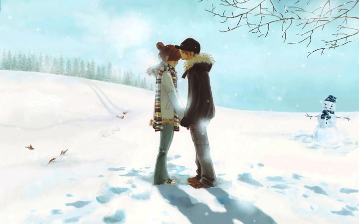 Anime Christmas Love
