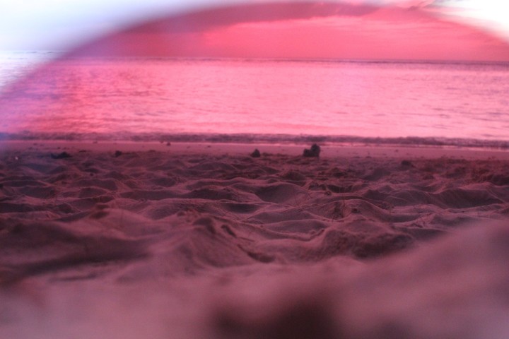 view from sunglasses