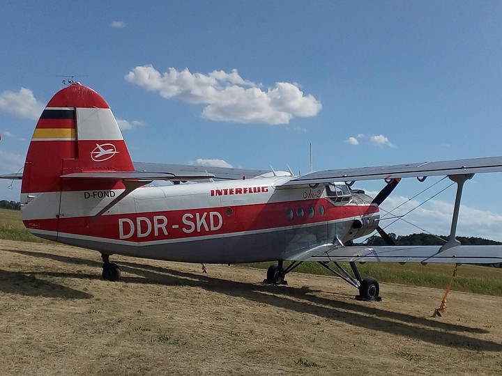 Inderflug ist ehemalige D.D.R.1990.