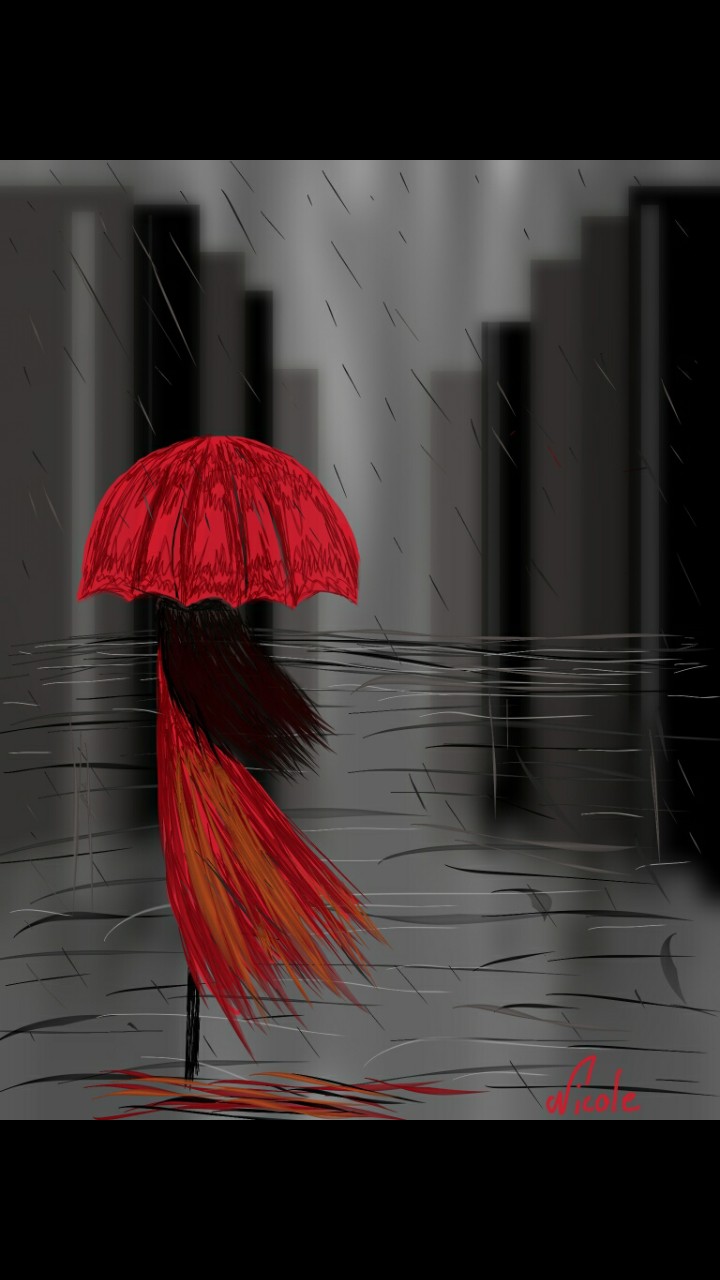 The red