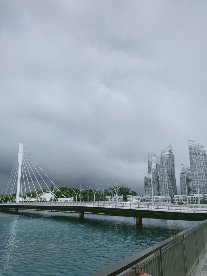 keppel bay bridge, singapore