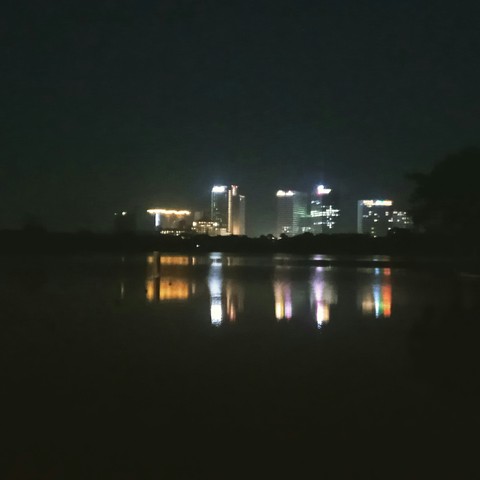 Night view from myanmar