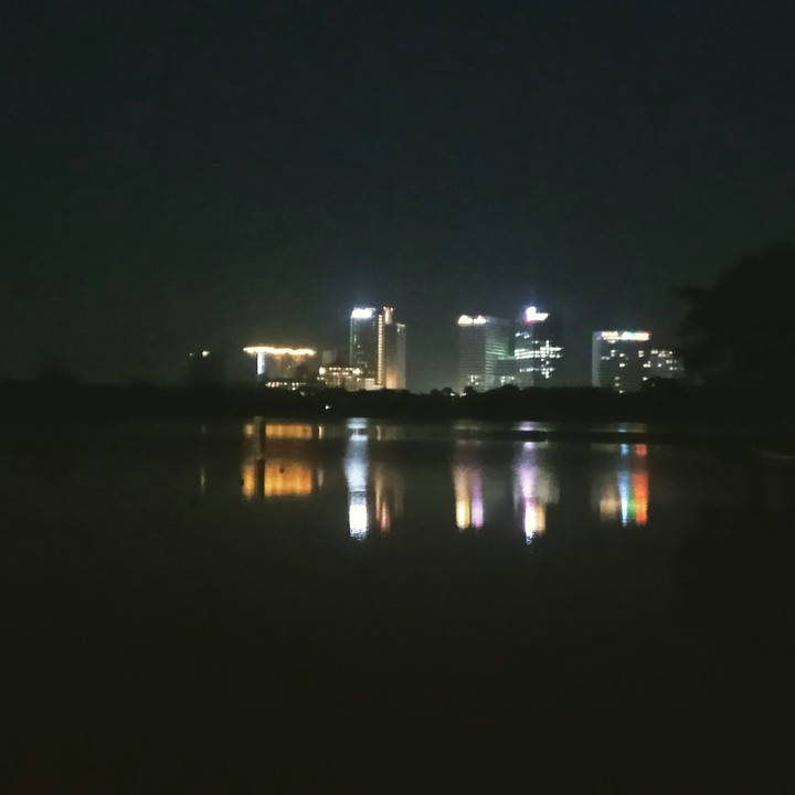 Night view from myanmar