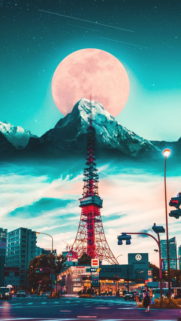 луна