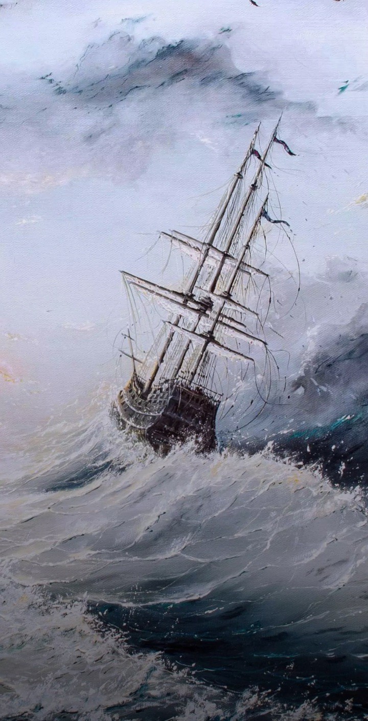 ship in sea