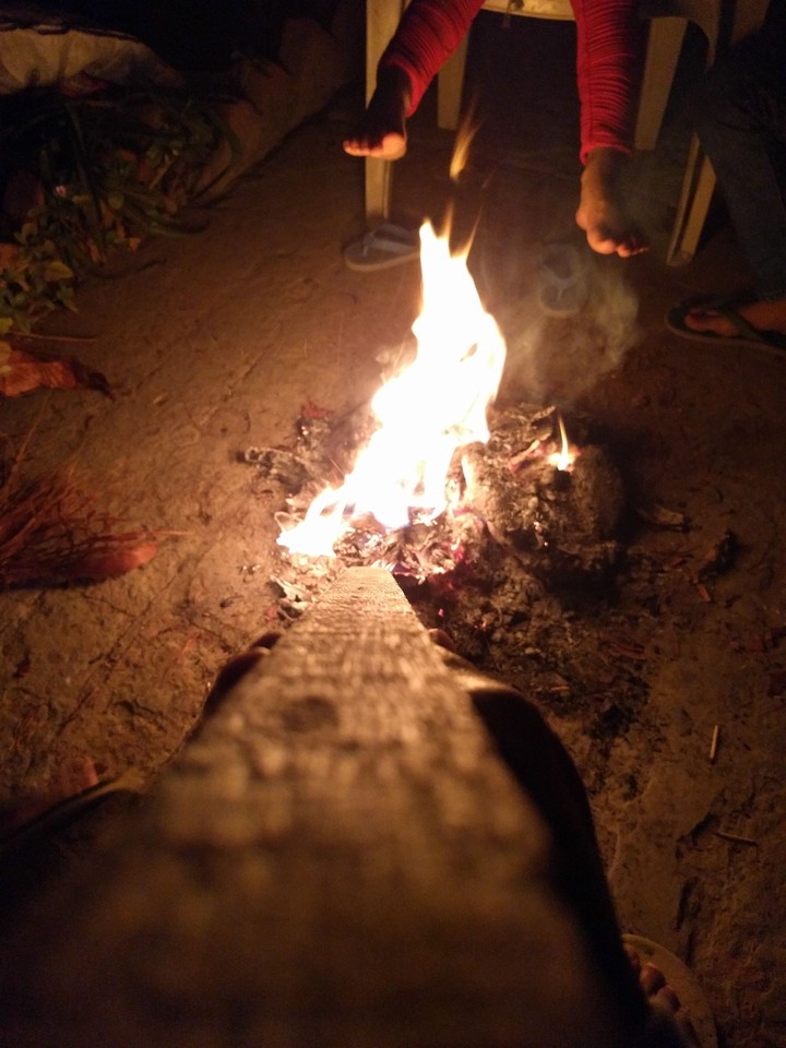 sliding into fire