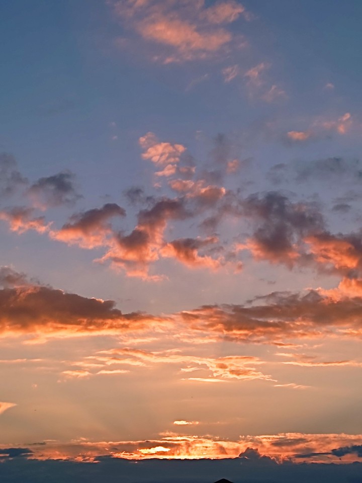 Burning sky