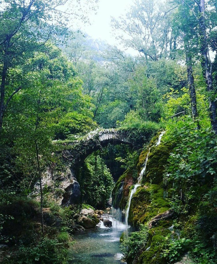 A beautiful cascade