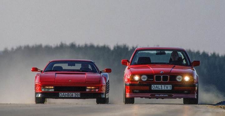 ferrari and bmw