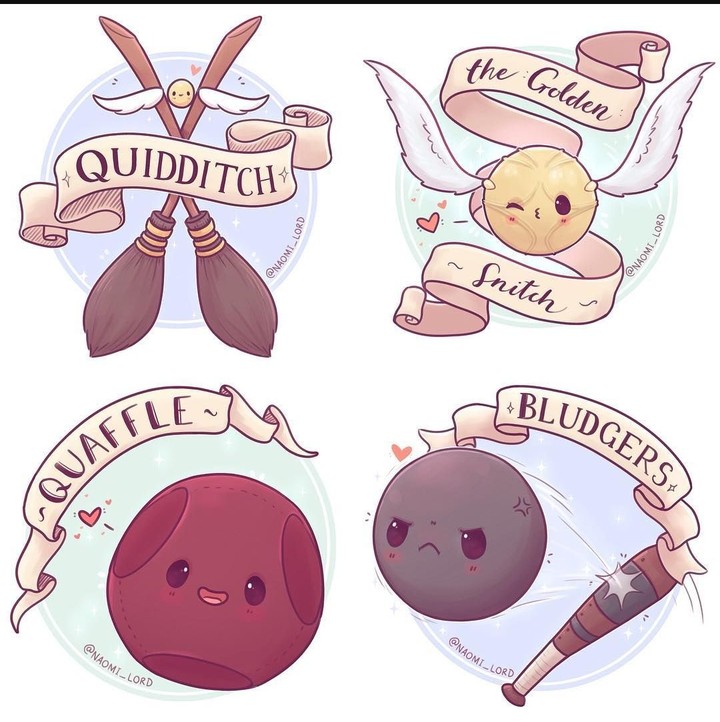 tutti i palloni di Quidditch